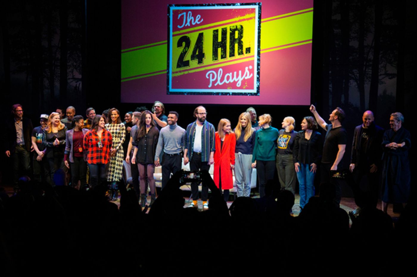 Photo Coverage: Go Inside the THE 24 HOUR PLAYS with Kathy Bates, Jesse Eisenberg & More  Image