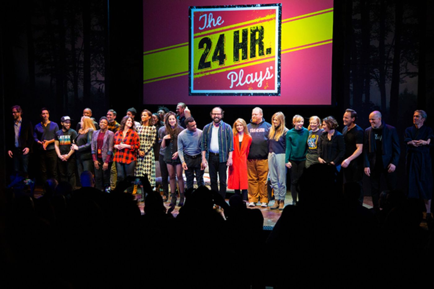 Photo Coverage: Go Inside the THE 24 HOUR PLAYS with Kathy Bates, Jesse Eisenberg & More  Image