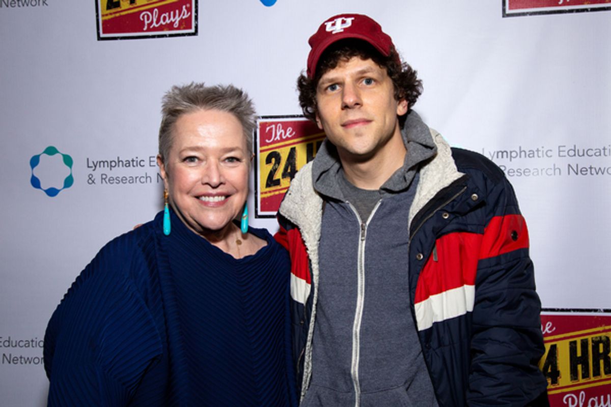 Kathy Bates, Jesse Eisenberg at 