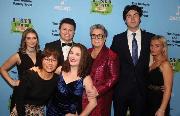 NEW YORK, NEW YORK - NOVEMBER 18: Rosie O'Donnell and Family pose at the 2019 Rosie's Photo
