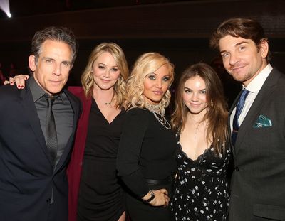 NEW YORK, NEW YORK - NOVEMBER 18: (EXCLUSIVE COVERAGE) (L-R) Honoree Ben Stiller, Chr Photo