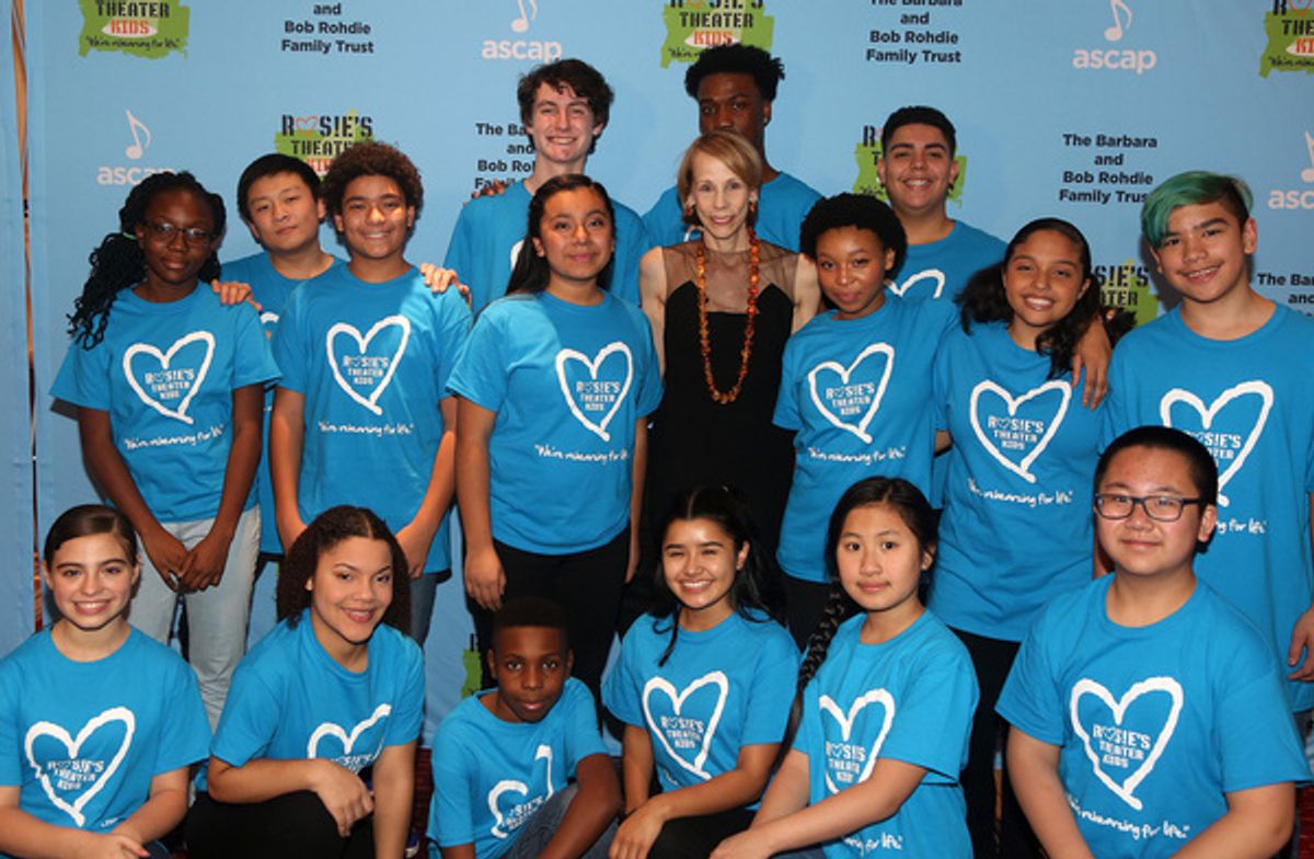 NEW YORK, NEW YORK - NOVEMBER 18 poses at the 2019 Rosie's Theater Kids Fall Gala at The New York Marriott Marquis on November 18, 2019 in New York City. (Photo by Bruce Glikas/WireImage) at 