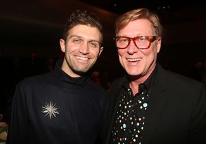 NEW YORK, NEW YORK - NOVEMBER 18: Sam Pinkleton and Robert LaFosse pose at the 2019 R Photo