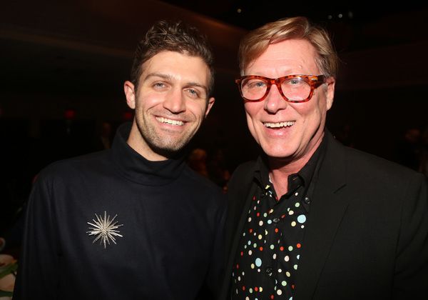 NEW YORK, NEW YORK - NOVEMBER 18: Sam Pinkleton and Robert LaFosse pose at the 2019 R Photo