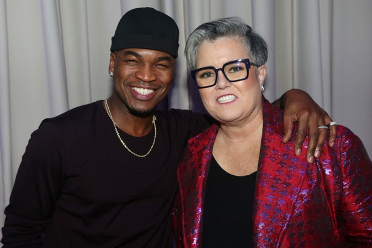 NEW YORK, NEW YORK - NOVEMBER 18: (EXCLUSIVE COVERAGE) Ne-Yo and Rosie O'Donnell pose at the 2019 Rosie's Theater Kids Fall Gala at The New York Marriott Marquis on November 18, 2019 in New York City. (Photo by Bruce Glikas/WireImage) at 