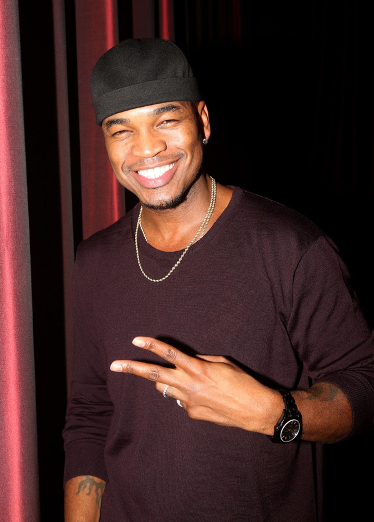 NEW YORK, NEW YORK - NOVEMBER 18: (EXCLUSIVE COVERAGE) Ne-Yo poses at the 2019 Rosie's Theater Kids Fall Gala at The New York Marriott Marquis on November 18, 2019 in New York City. (Photo by Bruce Glikas/WireImage) at 