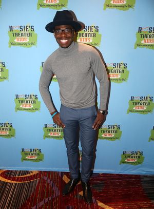 NEW YORK, NEW YORK - NOVEMBER 18: Jawan M Jackson poses at the 2019 Rosie's Theater K Photo