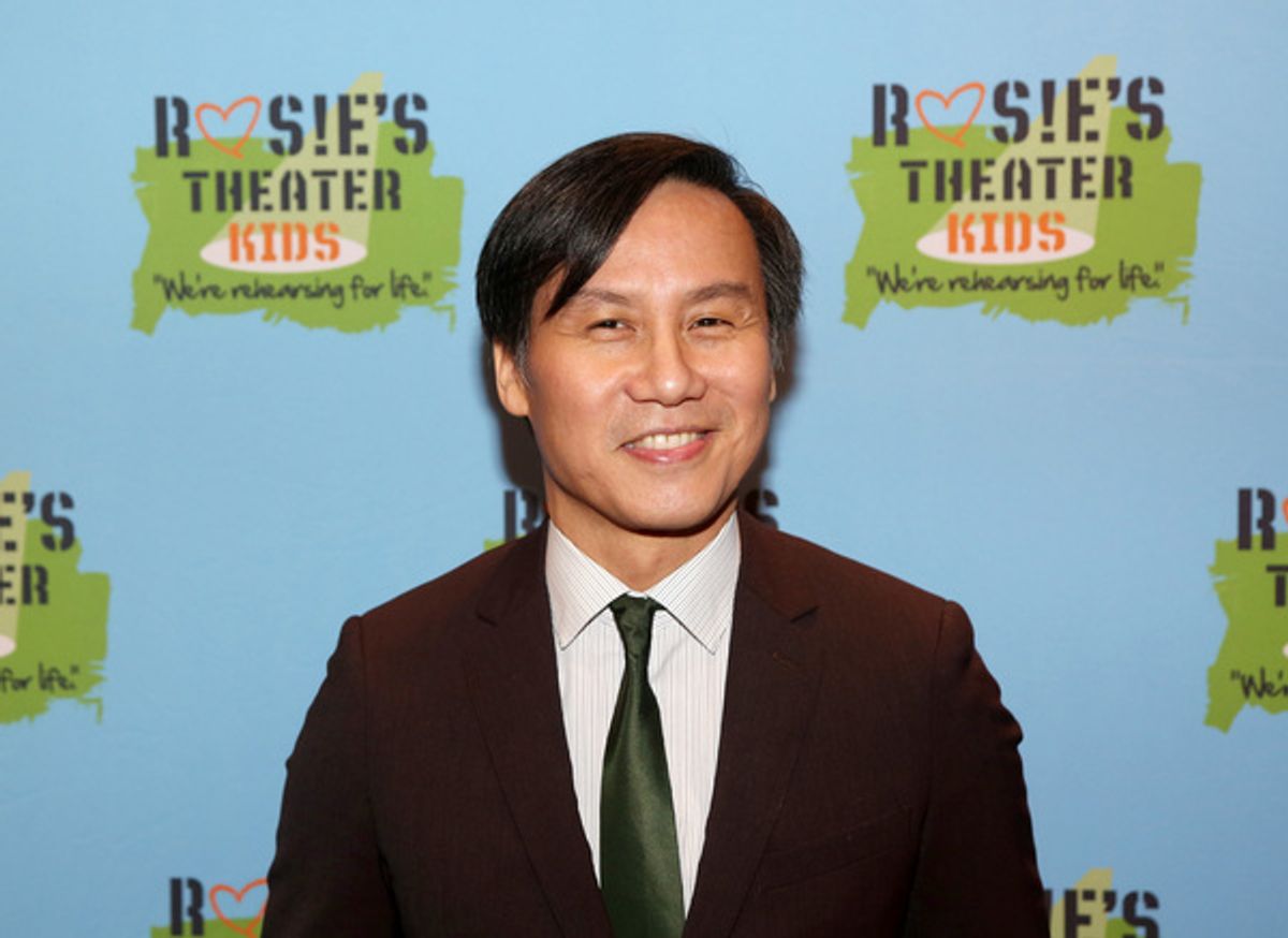 NEW YORK, NEW YORK - NOVEMBER 18: BD Wong poses at the 2019 Rosie's Theater Kids Fall Gala at The New York Marriott Marquis on November 18, 2019 in New York City. (Photo by Bruce Glikas/WireImage) at 