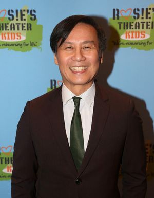 NEW YORK, NEW YORK - NOVEMBER 18: BD Wong poses at the 2019 Rosie's Theater Kids Fall Photo