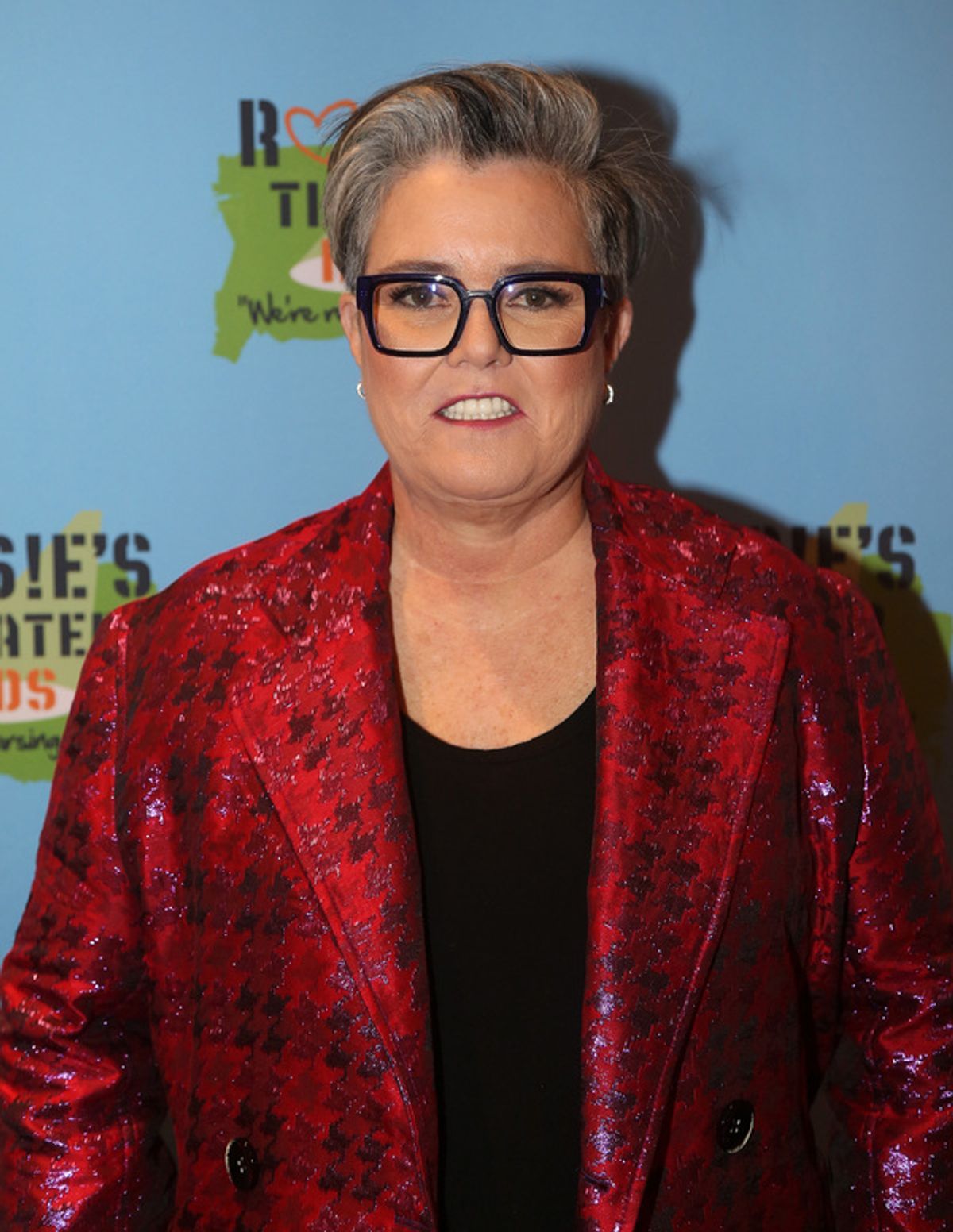 NEW YORK, NEW YORK - NOVEMBER 18: Rosie O'Donnell poses at the 2019 Rosie's Theater Kids Fall Gala at The New York Marriott Marquis on November 18, 2019 in New York City. (Photo by Bruce Glikas/WireImage) at 