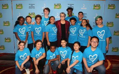 NEW YORK, NEW YORK - NOVEMBER 18: Rosie O'Donnell and her "Rosie's Broadway Theater K Photo