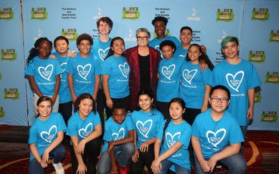 NEW YORK, NEW YORK - NOVEMBER 18: Rosie O'Donnell and her "Rosie's Broadway Theater K Photo