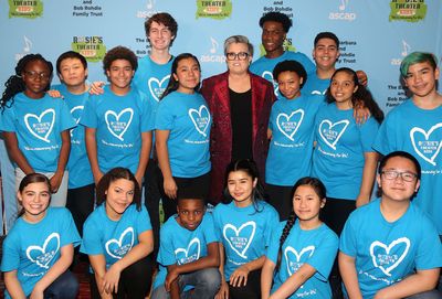 NEW YORK, NEW YORK - NOVEMBER 18: Rosie O'Donnell and her "Rosie's Broadway Theater K Photo
