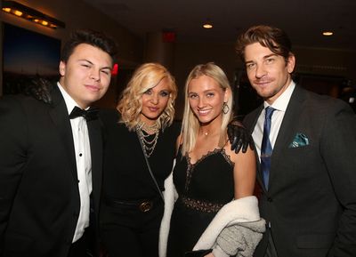 NEW YORK, NEW YORK - NOVEMBER 18: (EXCLUSIVE COVERAGE) (L-R) Blake O'Donnell. Orfeh,  Photo