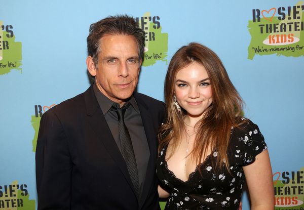 NEW YORK, NEW YORK - NOVEMBER 18: Honoree Ben Stiller and daughter Ella Stiller pose  Photo