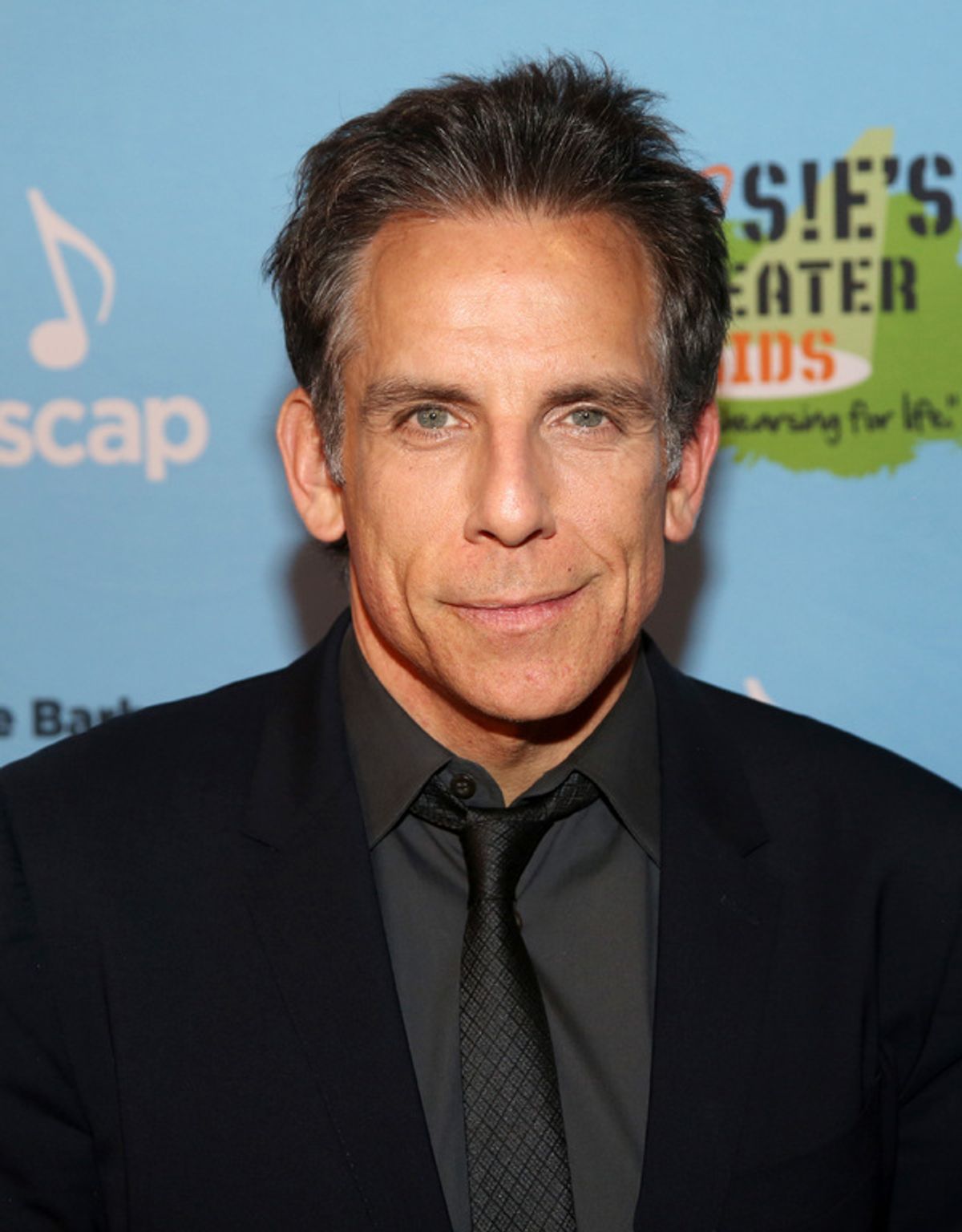 NEW YORK, NEW YORK - NOVEMBER 18: Honoree Ben Stiller poses at the 2019 Rosie's Theater Kids Fall Gala at The New York Marriott Marquis on November 18, 2019 in New York City. (Photo by Bruce Glikas/WireImage) at 
