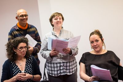 Sioned Jones, Andrew P Stephen, Charlie Bence, Kellie Batchelor Photo
