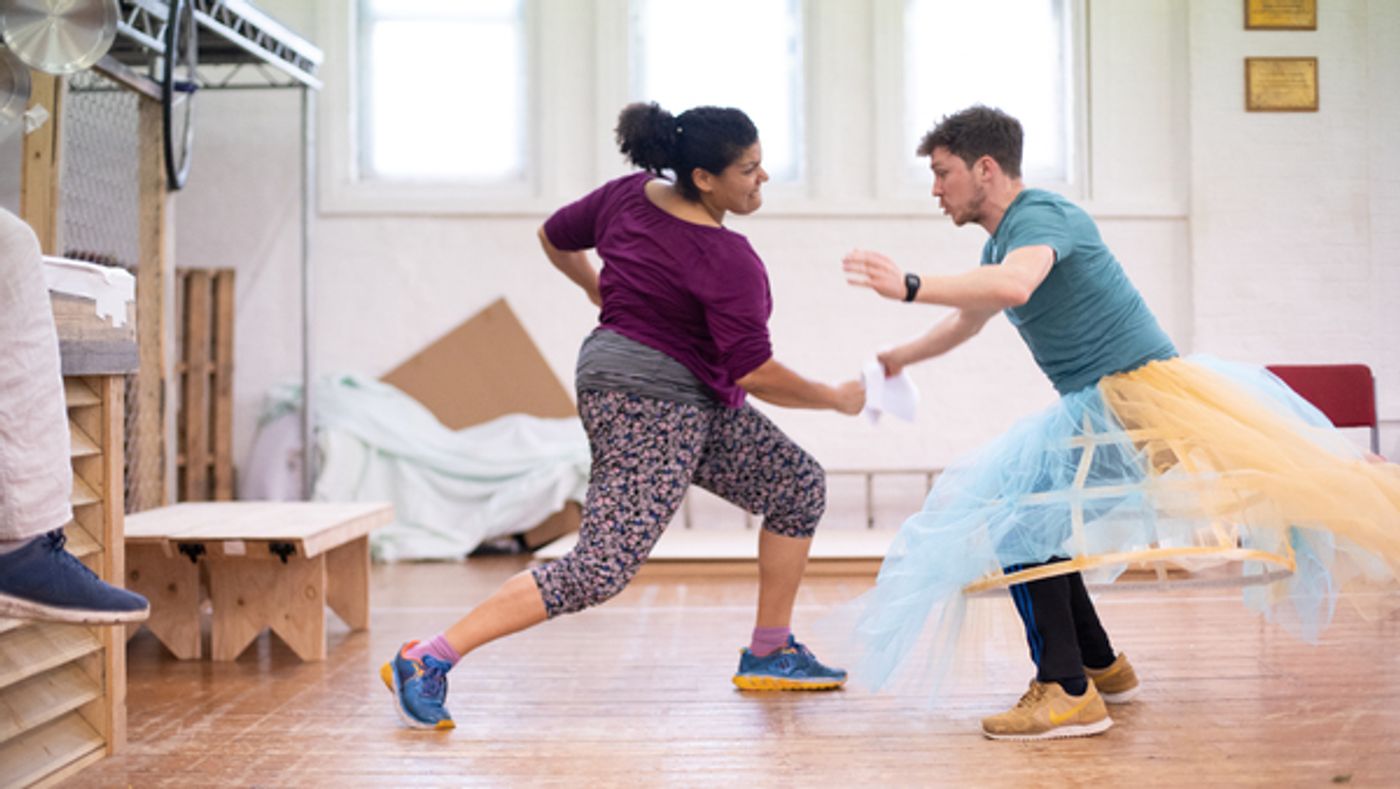 Photo Flash: Inside Rehearsal For THE SNOW QUEEN at Park Theatre  Image