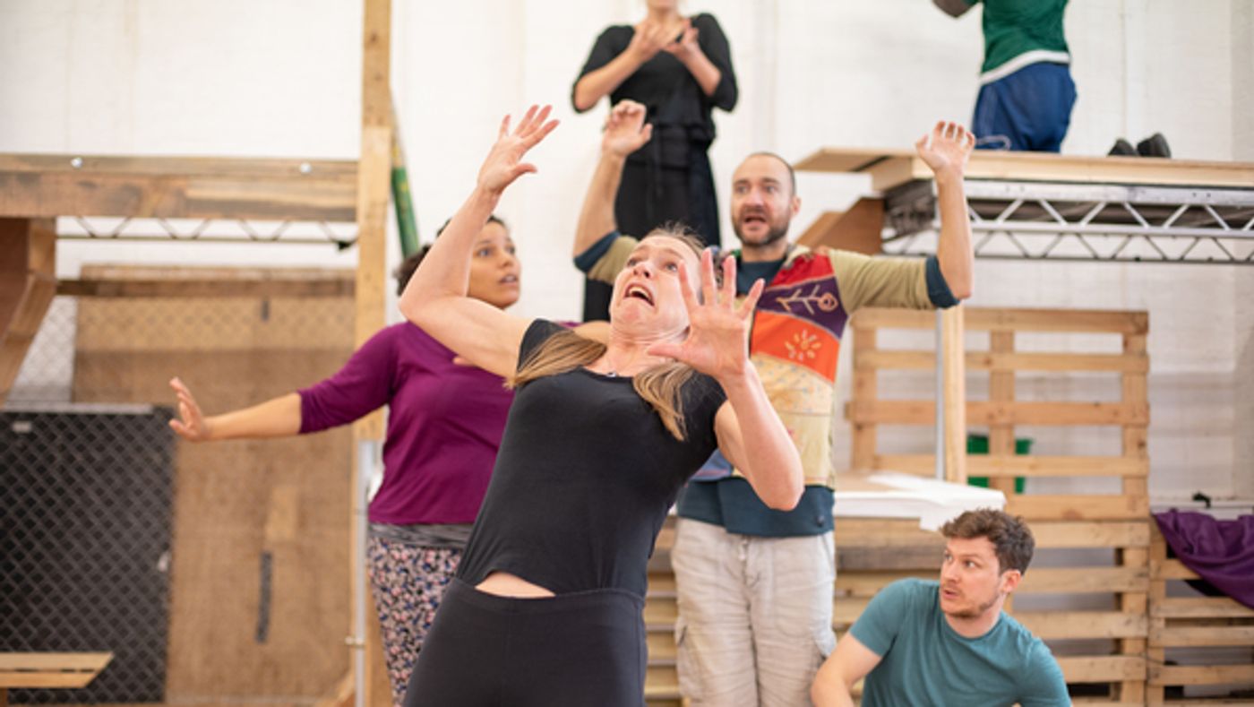 Photo Flash: Inside Rehearsal For THE SNOW QUEEN at Park Theatre  Image