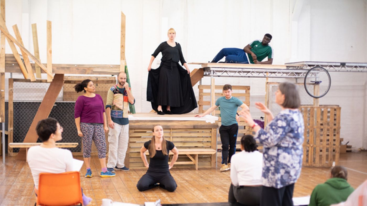 Photo Flash: Inside Rehearsal For THE SNOW QUEEN at Park Theatre  Image
