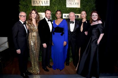 Tommy Hilfiger, Elizabeth Hurley, Tom Ford, Jennifer Hudson, Leonard A. Lauder, Carol Photo