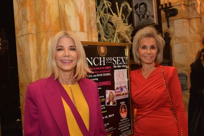 Candace Bushnell and Jane Shevell Photo