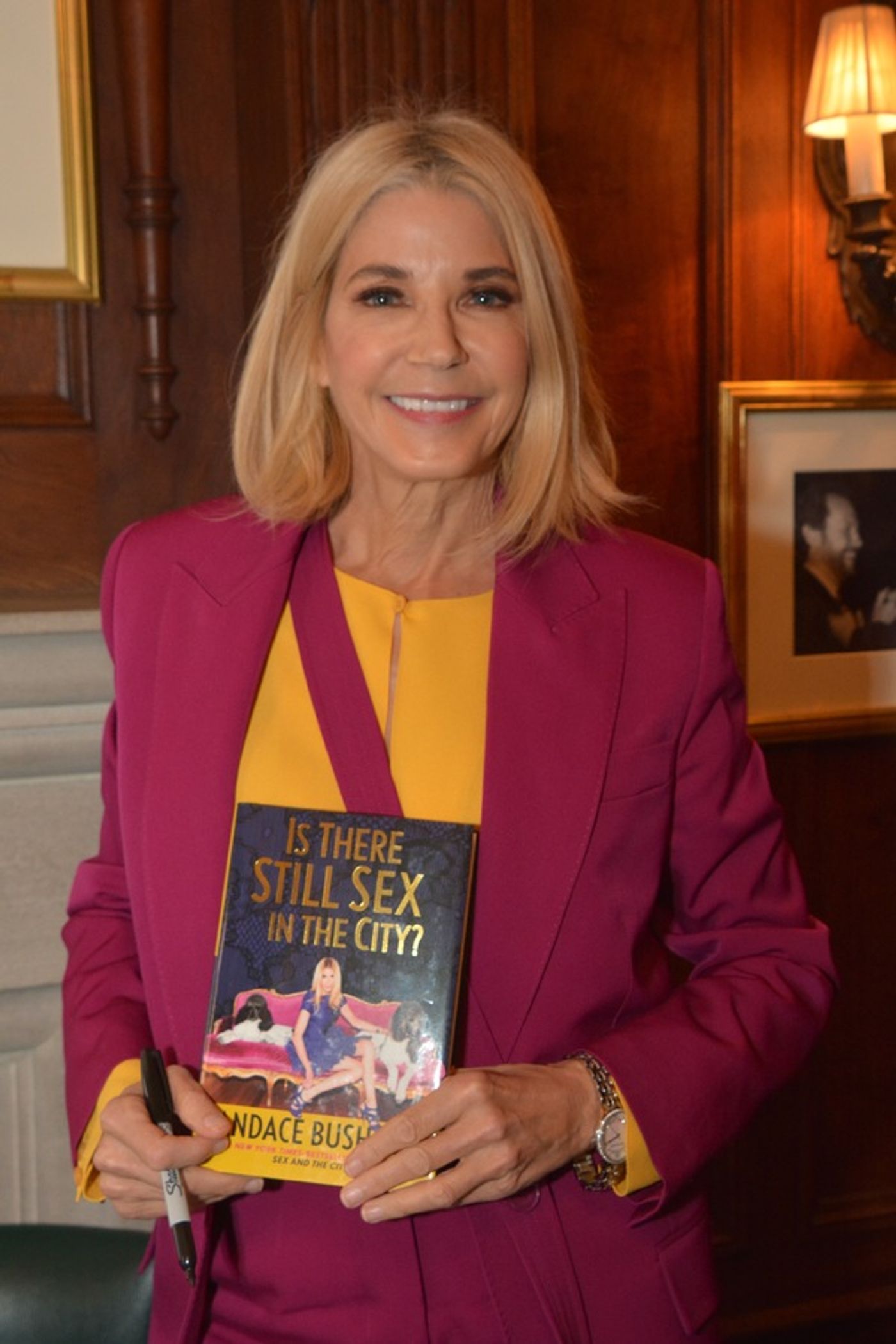 Photo Coverage: Candace Bushnell Talks at The Friars Club About Her New Book 'Is There Still Sex In the City?'  Image