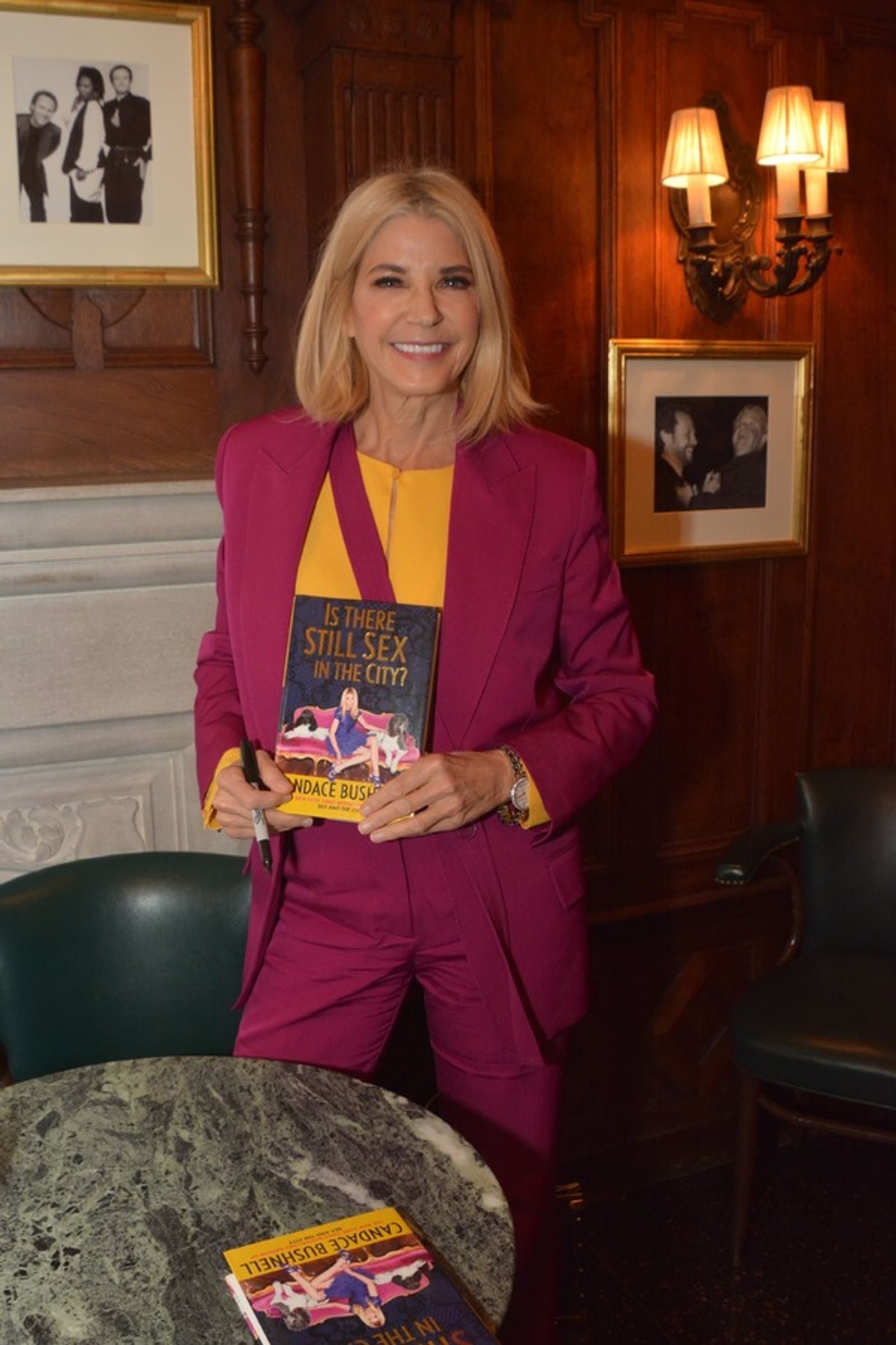 Photo Coverage: Candace Bushnell Talks at The Friars Club About Her New Book 'Is There Still Sex In the City?'  Image