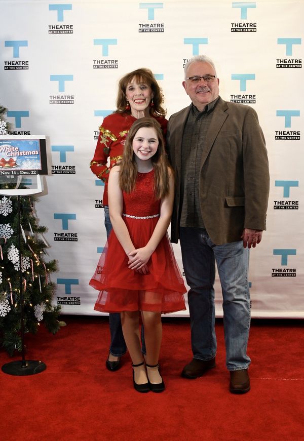 Glory Kissel, Neil Friedman and Raegan Smedley (front)   Photo