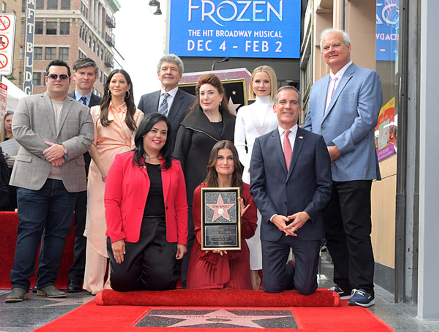Photo Flash: See Photos from Idina Menzel and Kristen Bell's Hollywood Walk of Fame Ceremony Photo Flash: See Photos from Idina Menzel and Kristen Bell's Hollywood Walk of Fame Ceremony Image