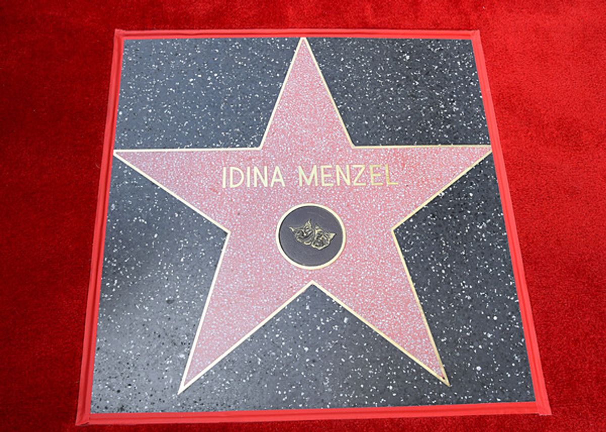 Idina Menzel's Star at 