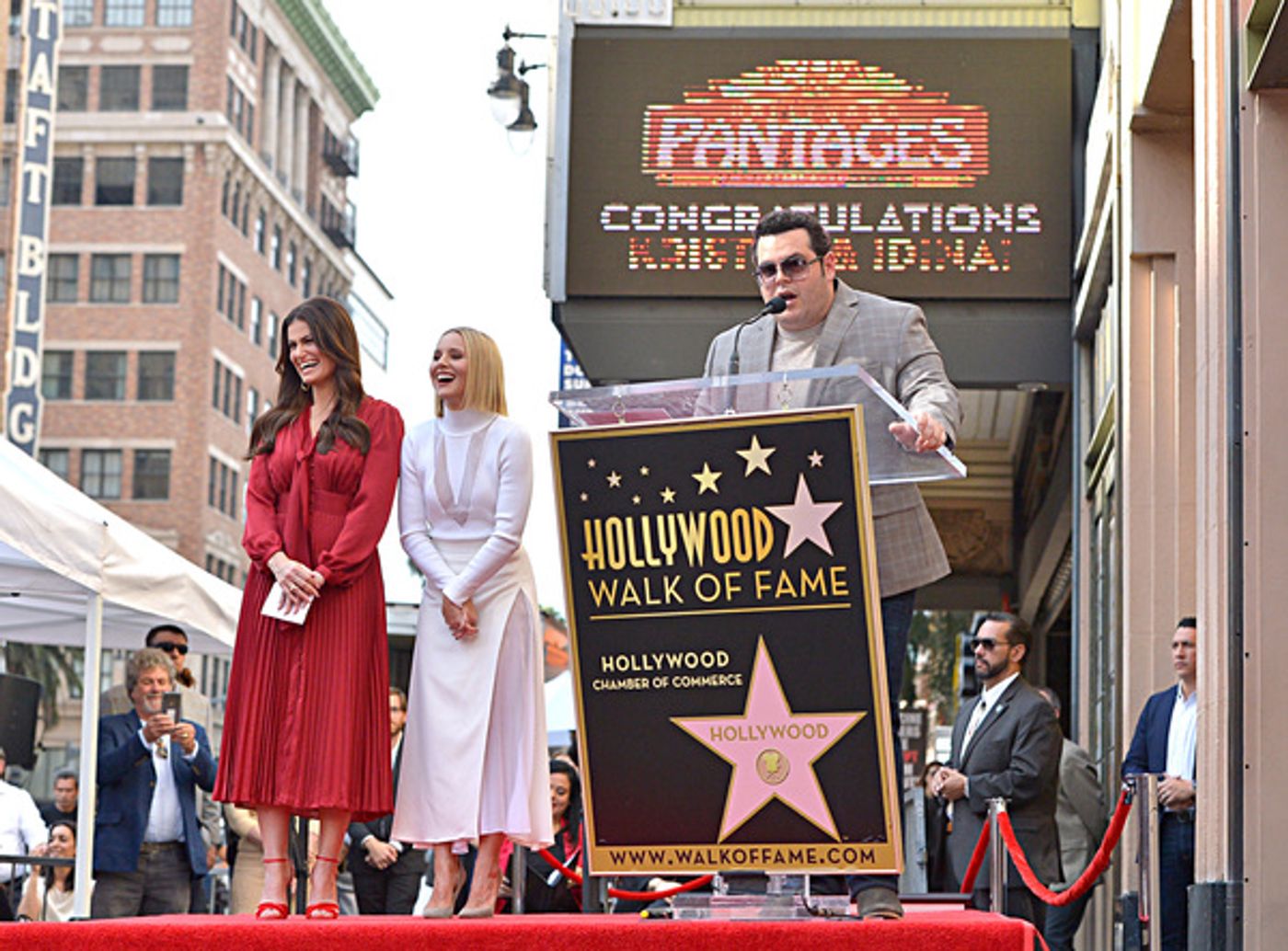 Photo Flash: See Photos from Idina Menzel and Kristen Bell's Hollywood Walk of Fame Ceremony Photo Flash: See Photos from Idina Menzel and Kristen Bell's Hollywood Walk of Fame Ceremony Image