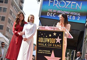 Idina Menzel, Kristen Bell, Jackie Tohn Photo