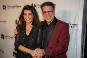 Nia Vardalos, Michael Orland @ BroadwayWorld Nia Vardalos, Michael Orland Photo