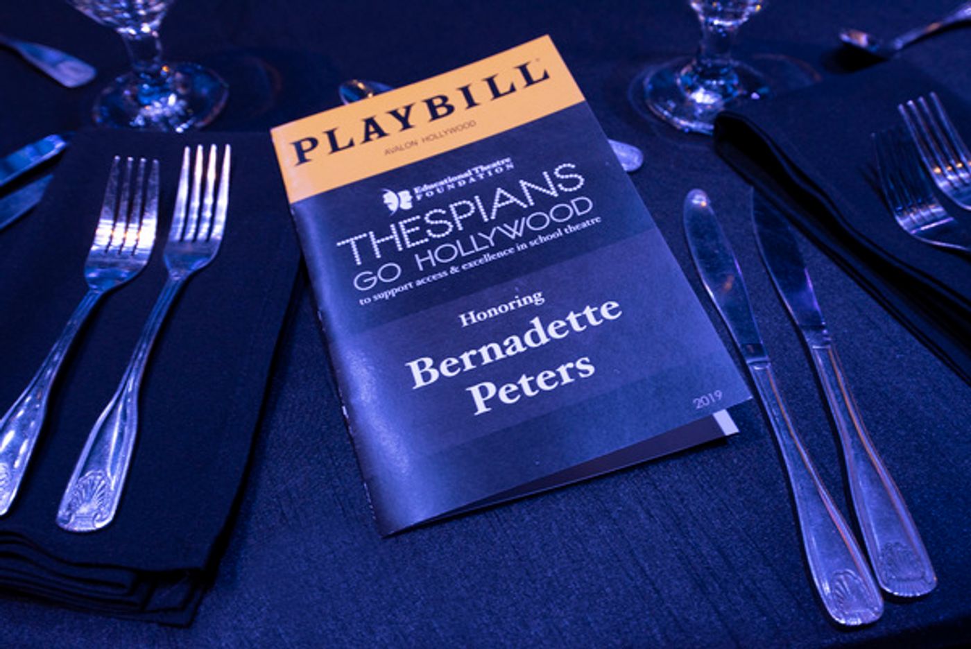 Photo Flash: Bernadette Peters Honored At 2019 THESPIANS GO HOLLYWOOD Gala  Image