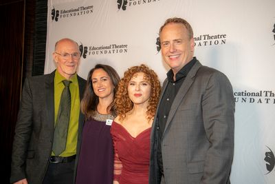 Neil Meron, Julie Cohen Theobald, Bernadette Peters, Bob Greenblatt Photo