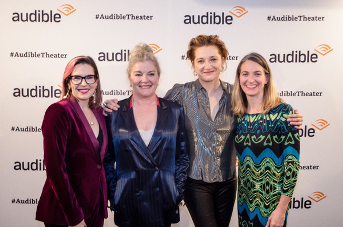 Lauren Gunderson, Kate Mulgrew, Francesca Faridany and Gaye Taylor Upchurch at 