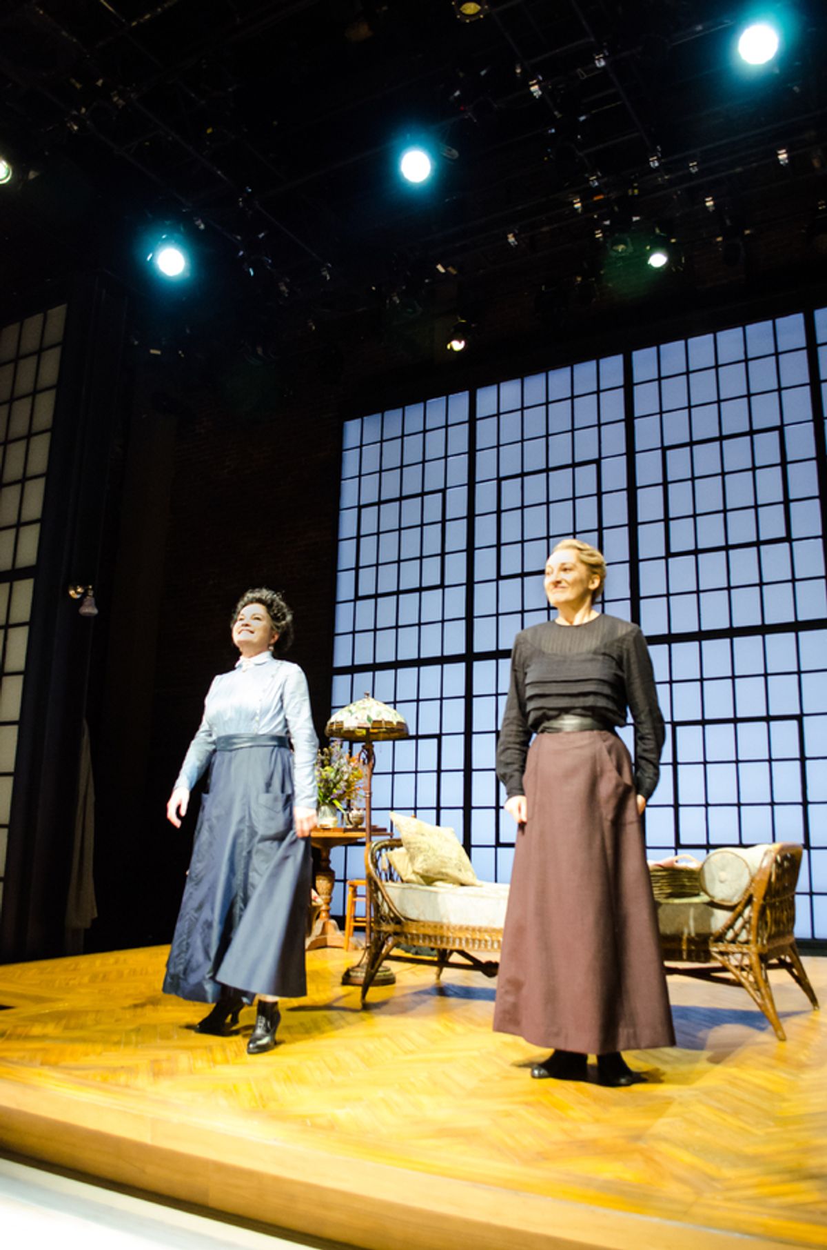 Kate Mulgrew and Francesca Faridany at 