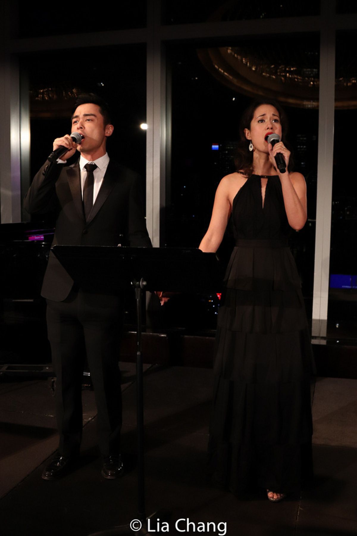 Jonny Lee, Jr. and Ali Ewoldt at 