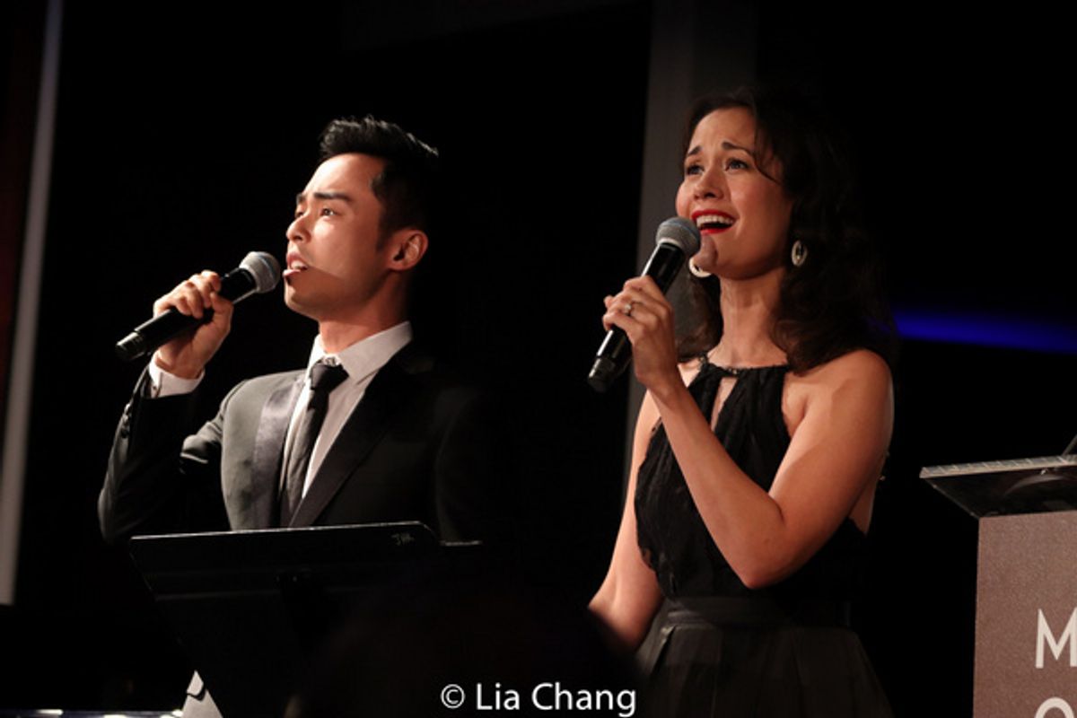 Jonny Lee, Jr. and Ali Ewoldt at 