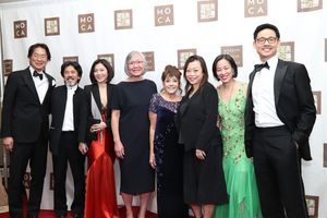 Jess Ting, M.D., Tony Jee, Michelle Koo Hayashi, June Jee, Victoria Hsu, a guest, Lia Photo