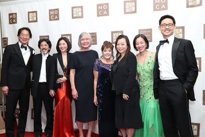 Jess Ting, M.D., Tony Jee, Michelle Koo Hayashi, June Jee, Victoria Hsu, a guest, Lia Photo