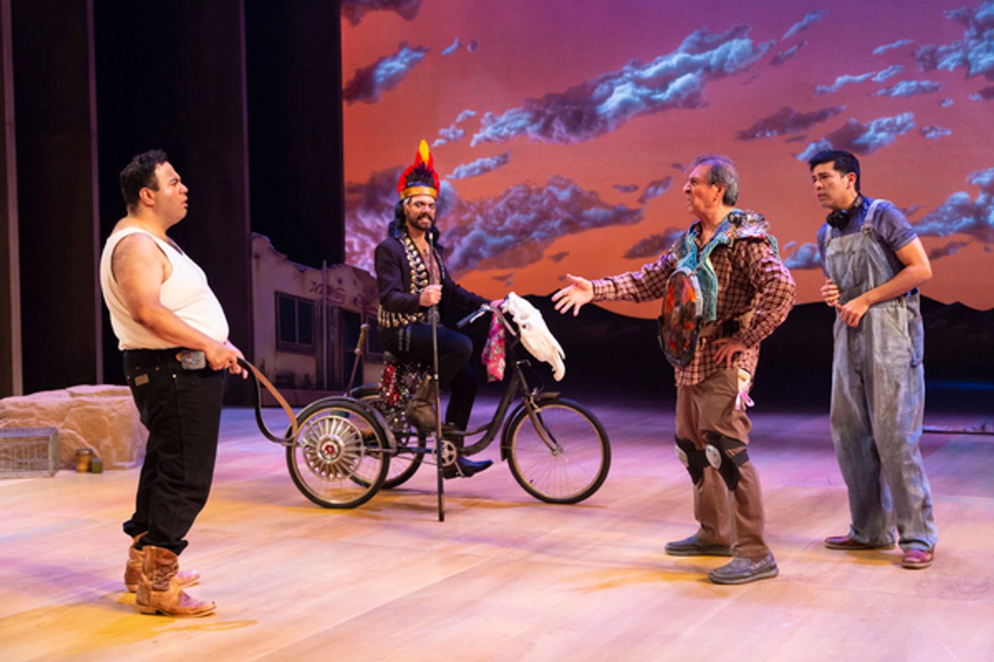 Photo Flash: First Look at QUIXOTE NUEVO at Huntington Theatre Company  Image