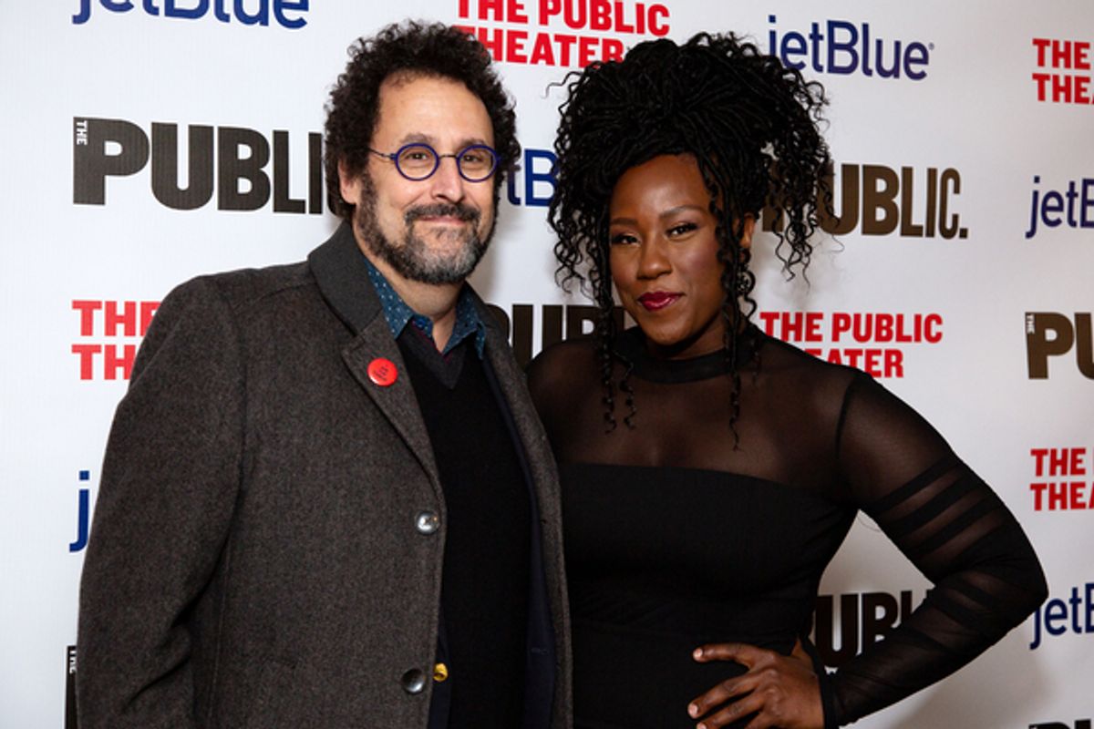 Tony Kushner, Crystal Lucas-Perry at 