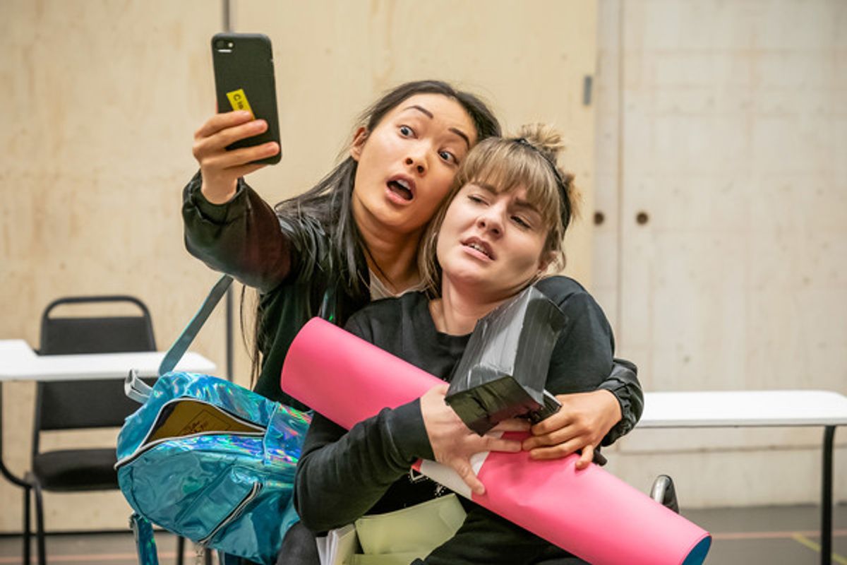 Alice Hewkin and Ruth Madeley at 