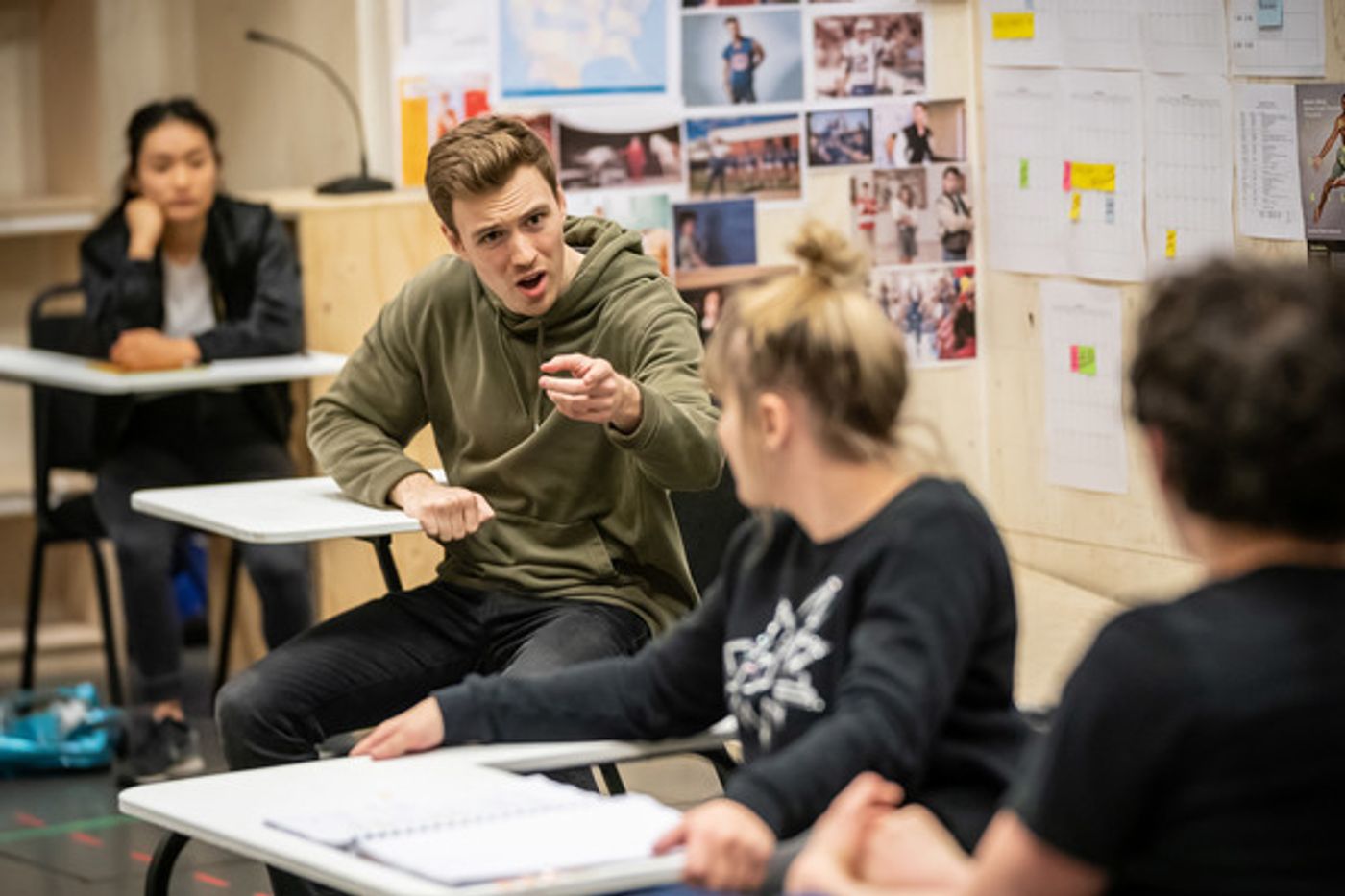Photo Flash: Inside Rehearsal For TEENAGE DICK at Donmar Warehouse  Image