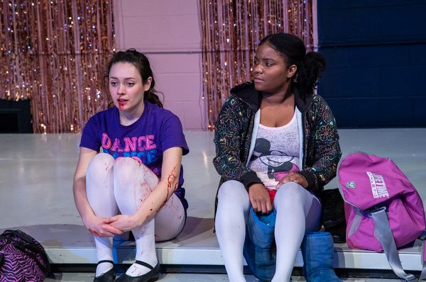 Alison Russo and Catia in DANCE NATION at The Wilbury Theatre Group; photo by Erin X. Photo