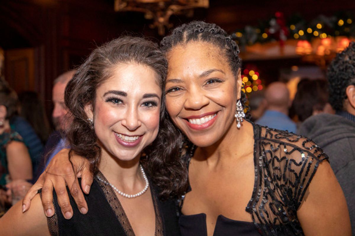 Rachel Perlman and Nicole Powell at 