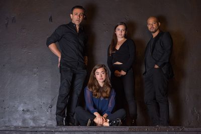  Arash Mokhtar, Truett Felt, Caroline Grogan, Ryan Quinn Photo