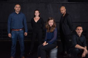 Rajesh Bose, Caroline Grogan, Truett Felt, Ryan Quinn, Arash Mokhtar Photo